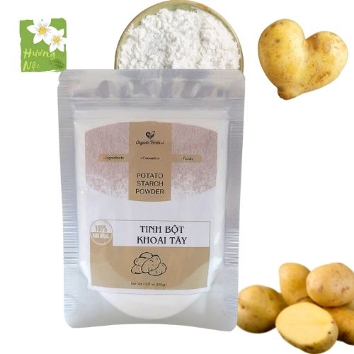 [HCM]Tinh bột khoai tây nguyên chất Organic Herbs 100gr