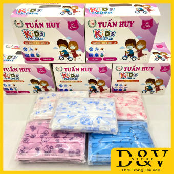 Khẩu Trang 3D trẻ em và khẩu trang Y Tế Trẻ Em Hộp 50 Chiếc (Loại y tế 5 màu 1 hộp không chọn màu) Khẩu trang em bé, khẩu trang trẻ em