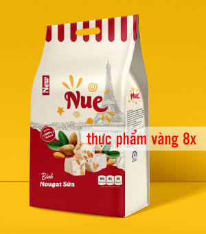 Kẹo Nougat  Trà Sữa _Matcha 250g