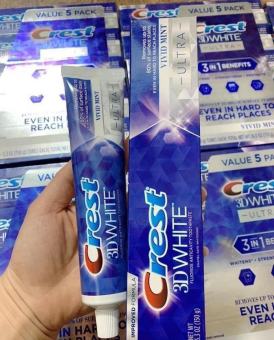 Kem Đ&aacutenh Răng Crest 3D White Ultra 158g