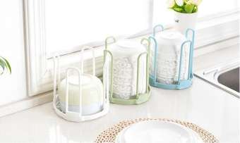 Dụng cụ úp ly chén xếp gọn chất liệu nhựa