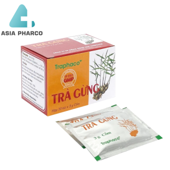 Trà gừng Traphaco (Hộp 10 túi) - Trapharo
