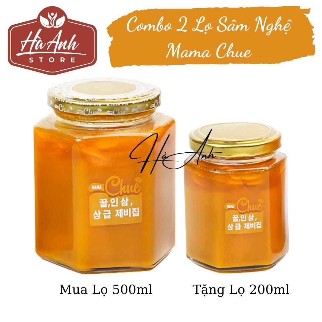 Combo 2 lọ sâm nghệ mật ong mama chue hàn quốc chính hãng