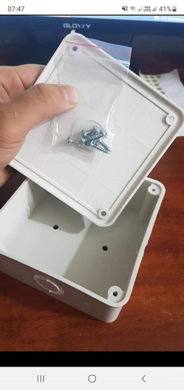 Combo 50 hộp nối kĩ thuật camera 115 - hộp kỹ thuật chống nước - hộp box camera loại dẻo bền