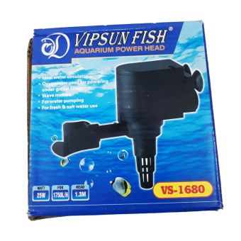 Máy bơm lọc nước hồ cá cảnh 25W VIPSUN VS-1680