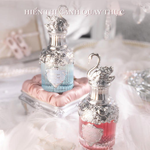 HOT Flower Knows Perfume Swan Perfume Bottle Flower Knows