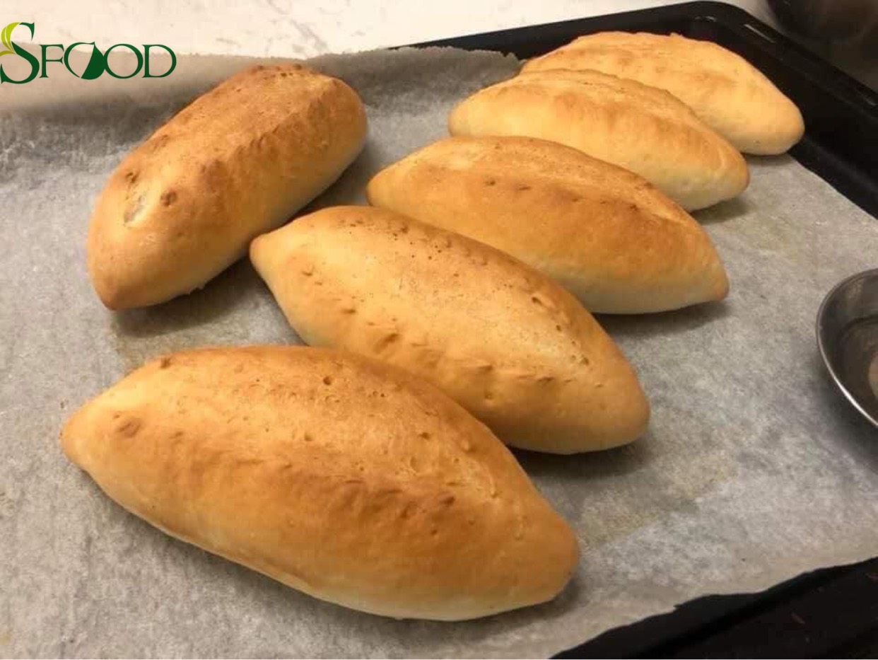 Bột làm bánh mì trắng SFOOD 500g, bột bánh mì trộn sẵn