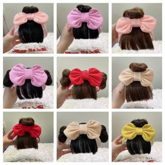 Turban tóc giả cho bé, tóc giả bé gái, băng đô tóc giả cho bé sơ sinh