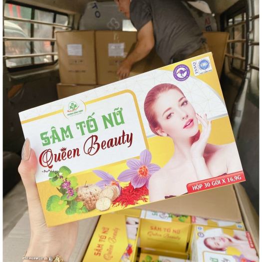 Hộp Sâm Tố Nữ Queen Beauty Giúp Giữ Dáng Đẹp Da