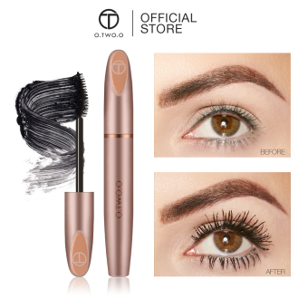 Mascara O.TWO.O uốn cong và làm dày mi sợi siêu mịn tạo hiệu ứng 3D không thấm nước - INTL