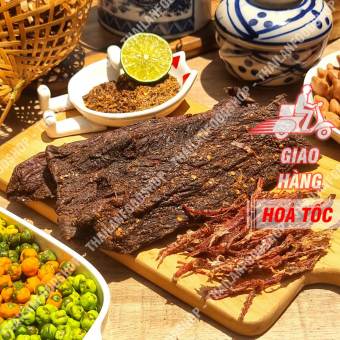 Trâu Gác Bếp Vị Tây Bắc ( Tặng Kèm Chẩm Chéo) - Túi 500gr HCK