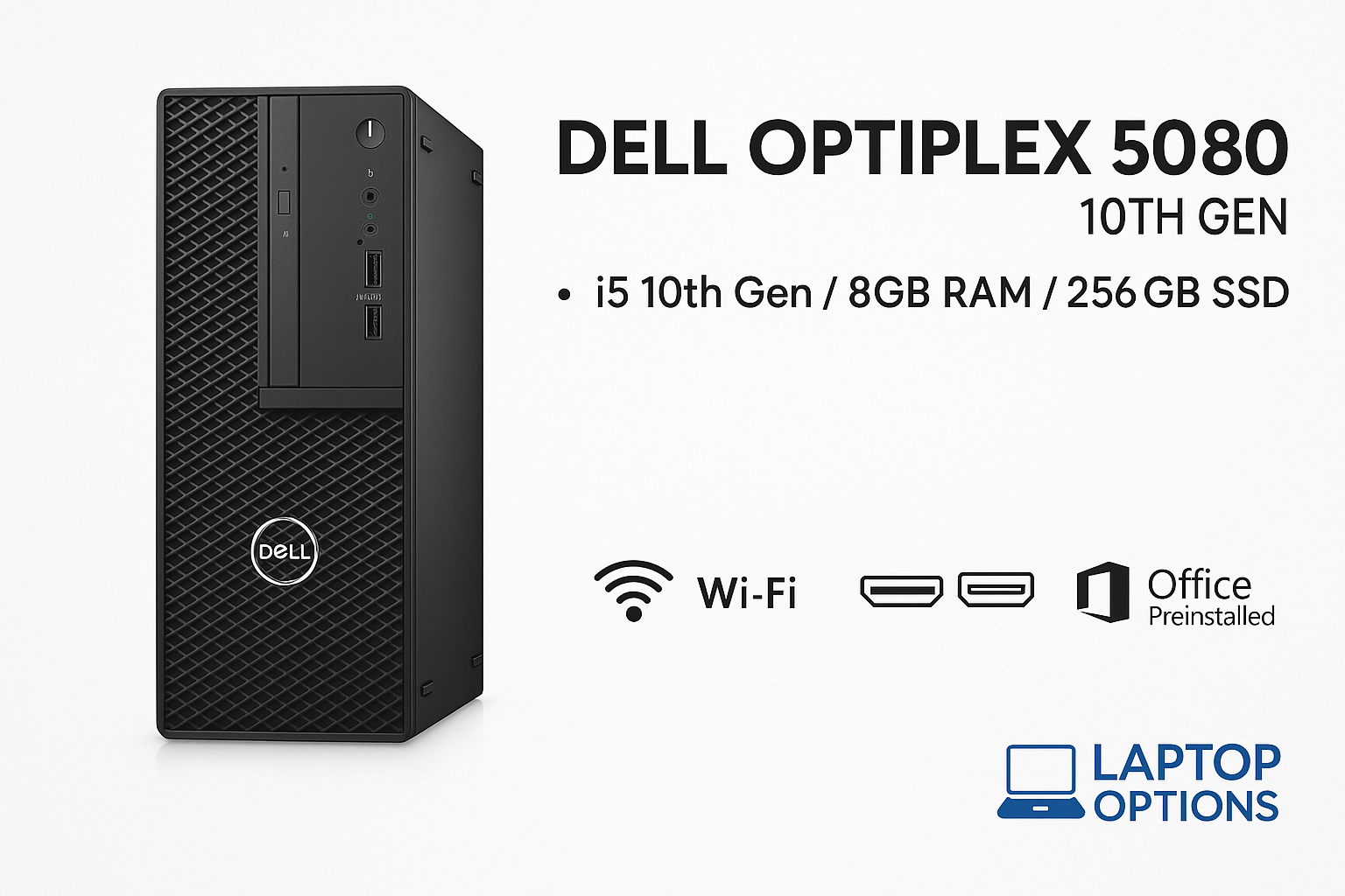 Dell Optiplex 5080 Sff I5-10Th Gen Desktop - Prebuilt Gaming Pc
