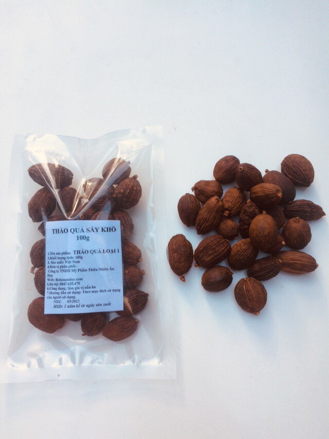 Thảo quả sấy khô 100g