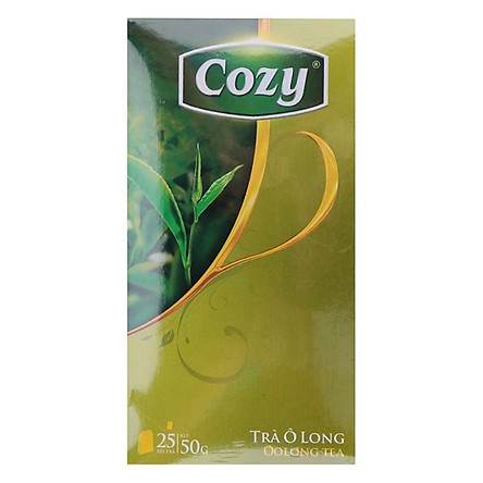 Thanh Hóa - Trà Ô Long Túi Lọc Cozy 25 gói x 2g