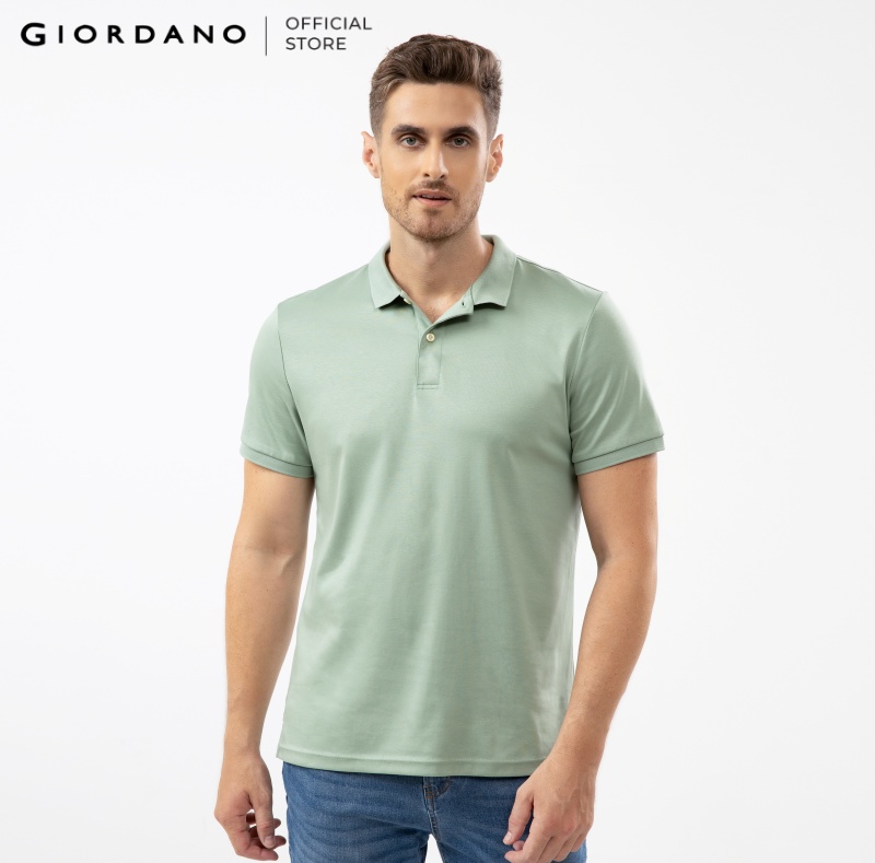 GIORDANO Áo Thun Polo Nam Luxury Touch 01010236