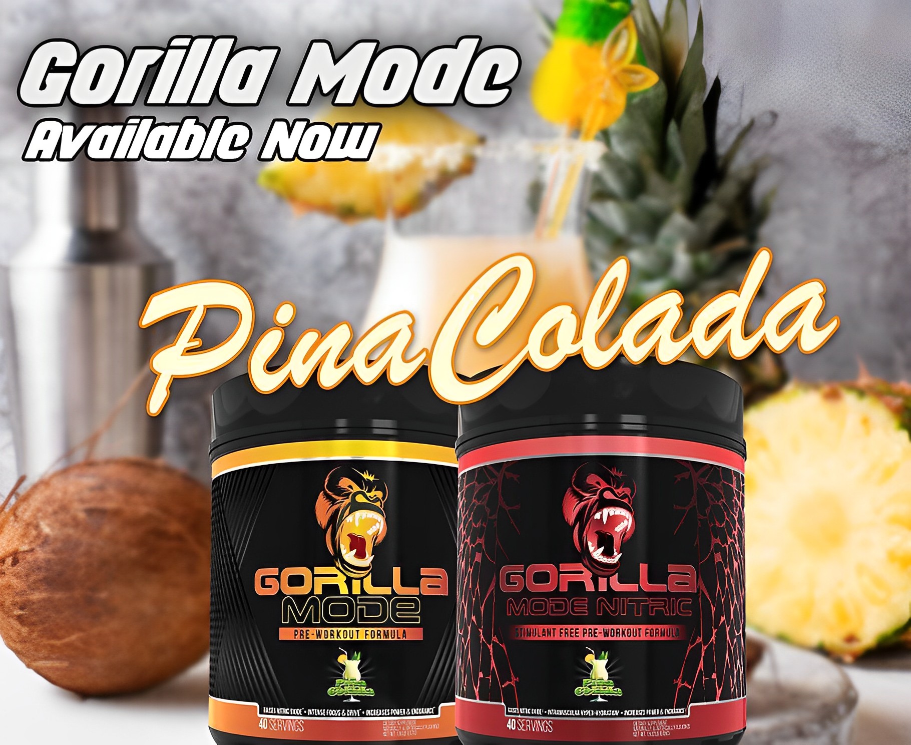 Pre Workout Gorilla Mode - Best Price in Singapore - Jan 2024