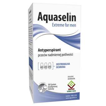 Aquaselin - Lăn nách ngăn tiết mồ hôi và khử mùi dành cho nam