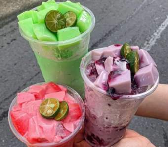 bột bánh flan - Tách lẻ 200g- bột pudding BKB các vị - pudding trứng, dâu, khoai môn, trà xanh, socola , sầu riêng, dưa lưới, dừa