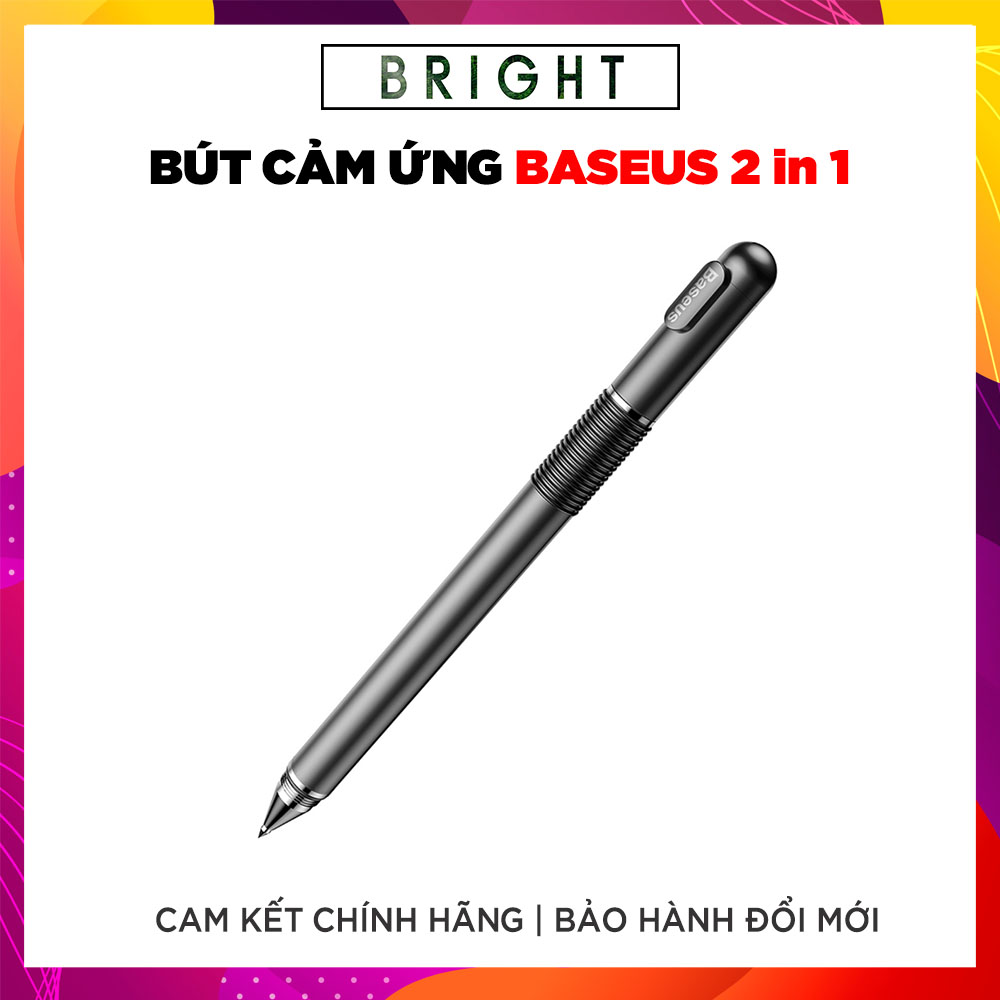 Bút Cảm Ứng Điện Dung 2 In 1 Baseus Smartphone Tablet IPad