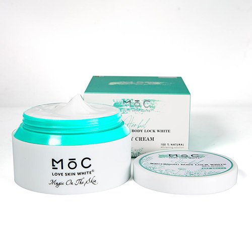 Kem body whitening body lock white - moc - 200 gr