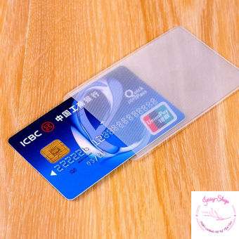 Combo 4 Bao Nhựa Dẻo Bọc Thẻ Căn Cước Công Dân Bằng Lái Xe Thẻ Ngân Hàng