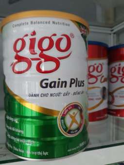 Sữa Bột Gigo Gain Plus 900g