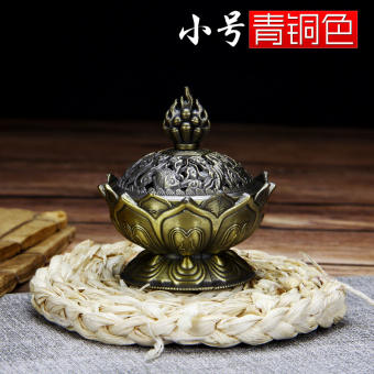 Lư đồng xông trầm đốt trầm thay cho lư điện, Lư đốt trầm hương đồng nguyên khối TI DO