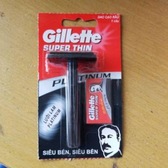 Dao cạo râu Super Thin lưỡi Platinum siêu bén