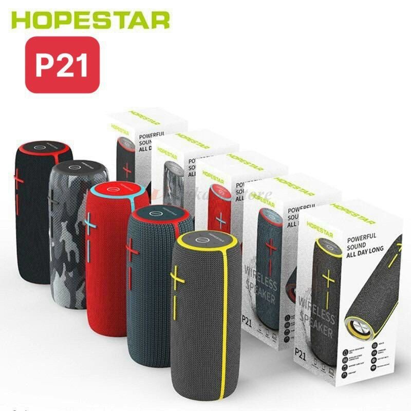 Loa bluetooth,Loa bluetooth HopeStar P21 TWS kết nối cùng lúc 2 loa,chống nước tiêu chuẩn IPX6, Loa nghe nhạc cực chất.