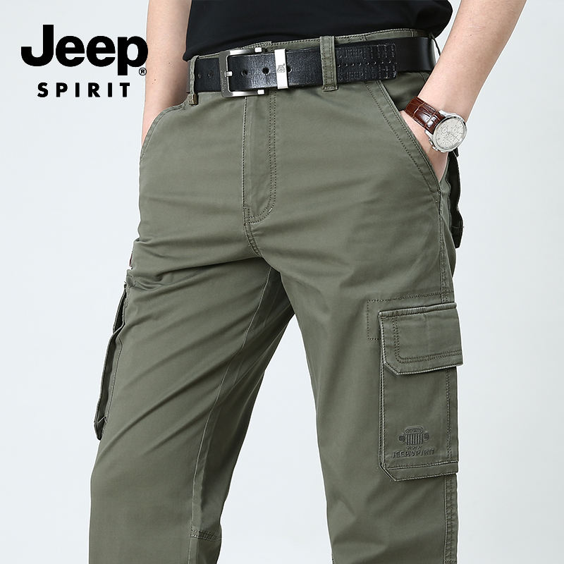 Pants Loose Straight Cargo Pants 