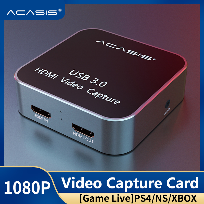Acasis Thunderbolt 3 Quad HDMI Channel Video Capture Card 4 HDMI input –  ACASIS Electronics