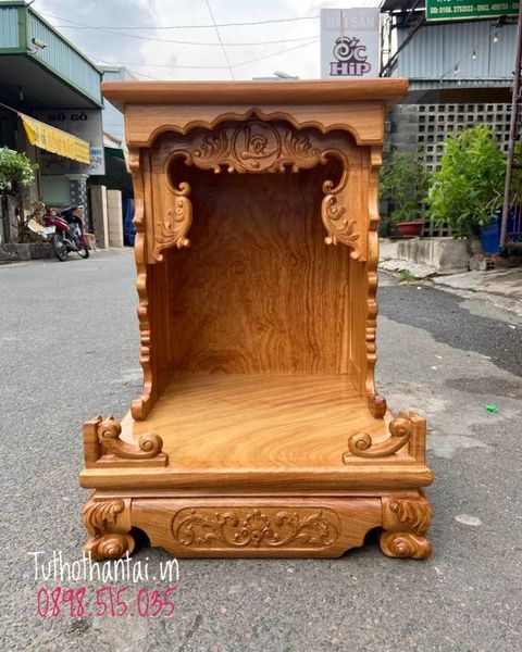 Bàn thờ thần tài ông địa mẫu hiện đại 48 x 68cm ( Hàng loại 1 )
