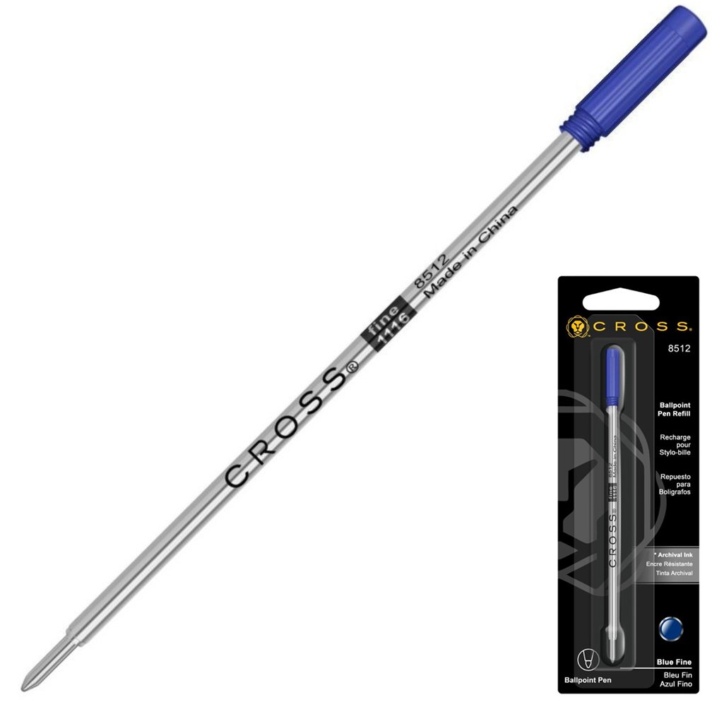 Ruột bút bi bút ký cross 8511 8512 8513 mực xanh - cross pens refill 8511 8512 8513