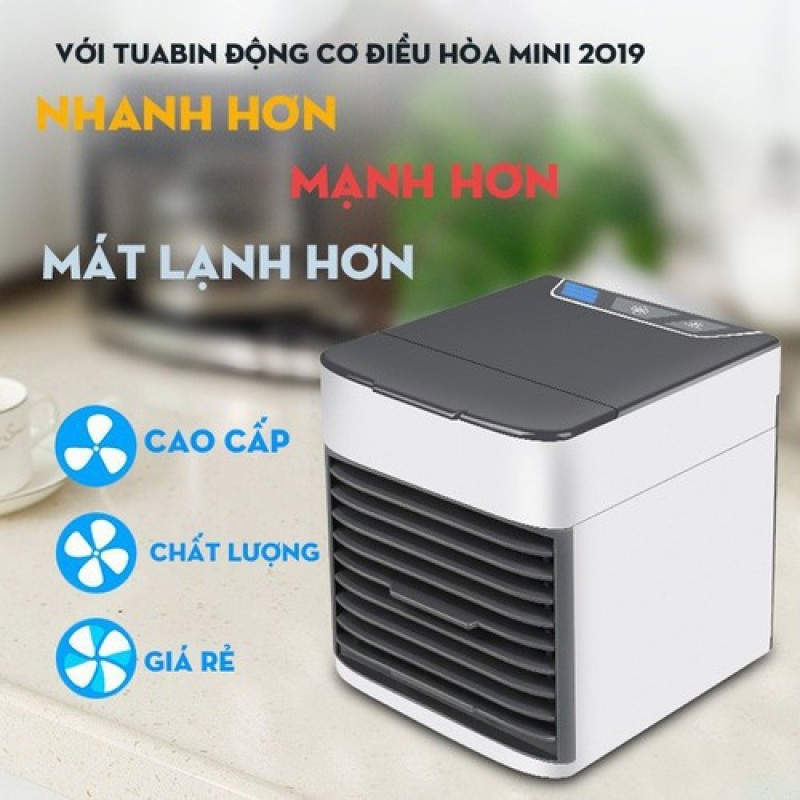 Quạt đá điều hòa hơi nước mini để bàn - máy điều hòa mini