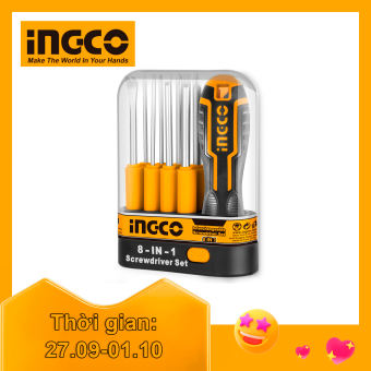 INGCO Bộ 9 tua vít đa năng AKISD0901