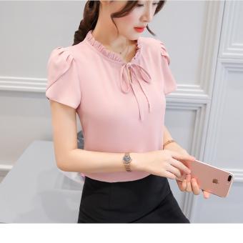 Áo kiểu nữ cổ bèo tay búp sen siêu đẹp