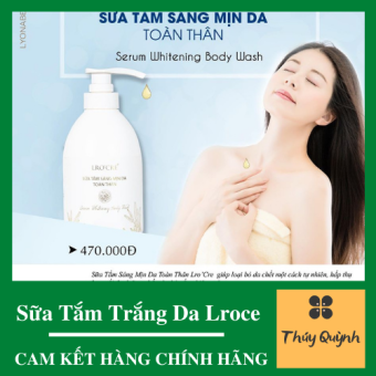 SỮA TẮM TRẮNG VIP LROCRE- SỮA TẮM NUÔI TRẮNG DA TOÀN THÂN LRO’CRE