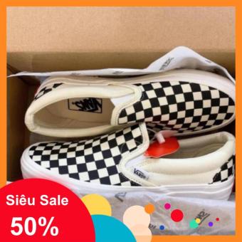Giày VANS Caro Slip-on lười nam nữ [ Full box bill ] Giày sneaker lười hot nhất 2021