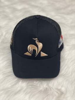 Nón / Mũ Lưỡi Trai Phối Lưới Con Gà Đen Tuyền