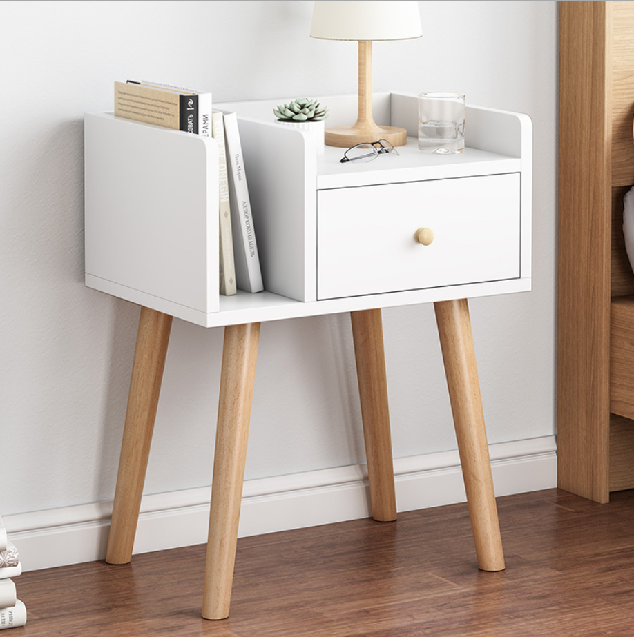 Tủ đầu giường IGA tab đầu giường phong cách Nordic - GP175