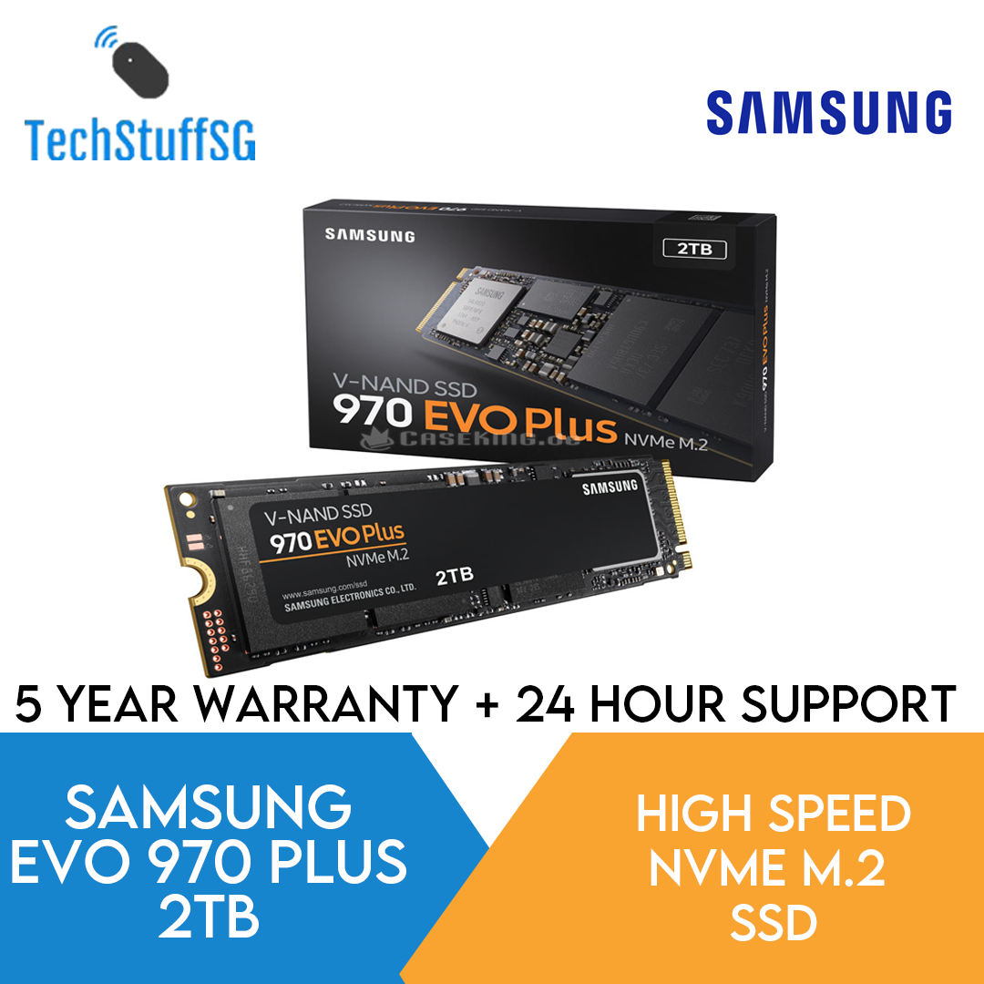 Samsung 970 Evo Plus 2Tb Nvme M.2 Ssd - High Performance Pcie Gen