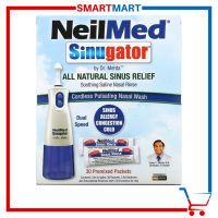 NeilMed Sinugator Cordless Pulsating Nasal Wash 3 Piece Set