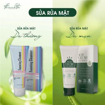 SỮA RỬA MẶT MỤN THANH TÔ ACNE CLEAR DÀNH CHO DA MỤN THANH TÔ - SỮA RỬA MẶT B5 CẤP ẨM THANH TÔ