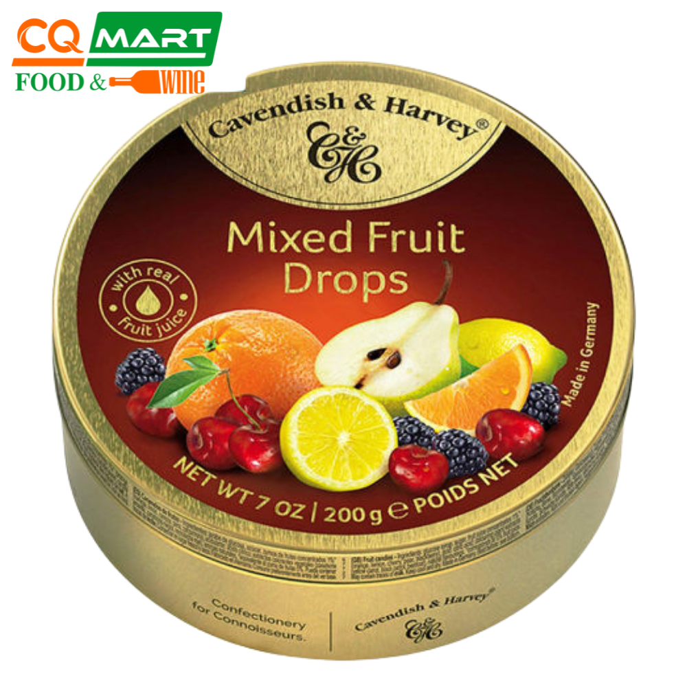 Kẹo trái cây c&h all fruit 200g