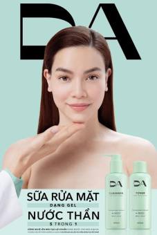 Sữa Rửa Mặt - Nước Thần Toner DA by MOI Hồ Ngọc Hà