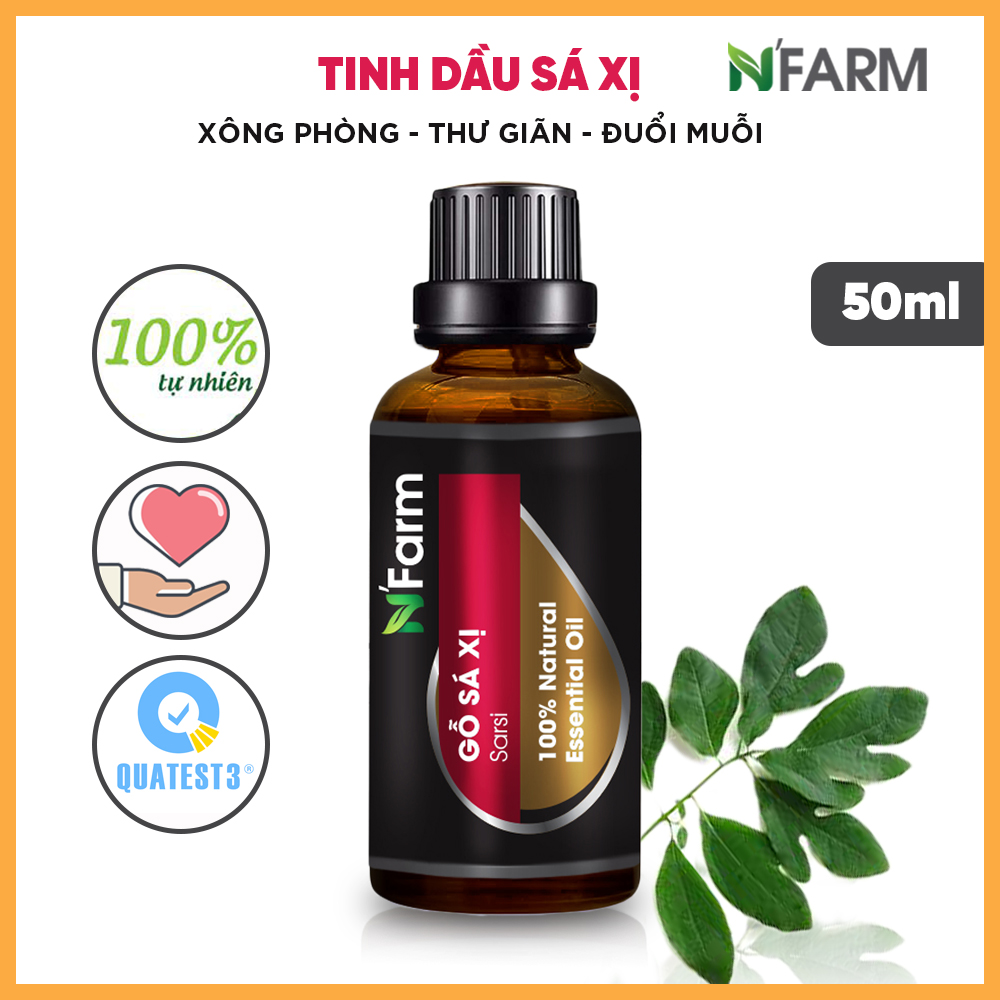 Tinh dầu gỗ sá xị n'farm 50ml