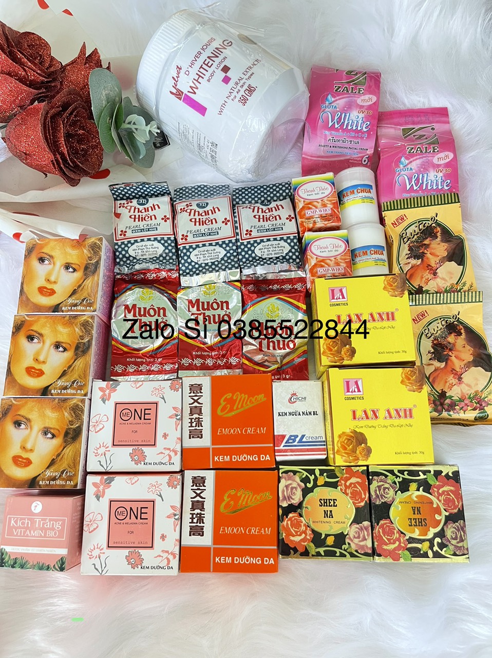 Công Thức Kem Trắng Da toàn thân Tự Trộn An Toàn siêu trắng