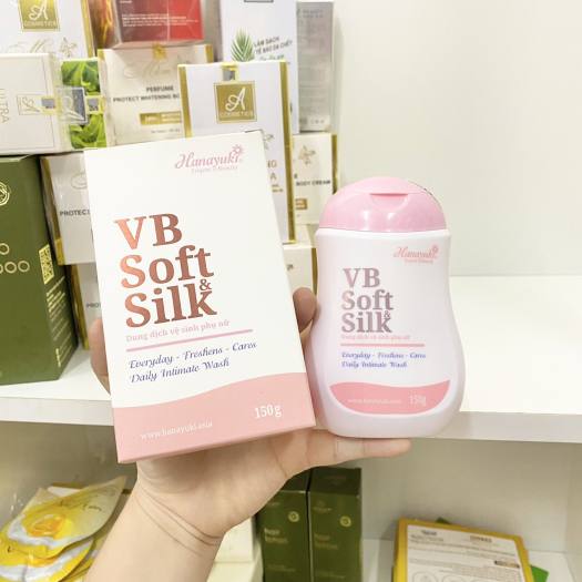 SIÊU HÓT: Hana Soft Silk - VB Soft Silk Chính Hãng Chai 150gr Date 2023 - Dung Dịch Vệ Sinh Hanayuki - Dung Dịch Vệ Sinh Phụ Nữ Hanayuki