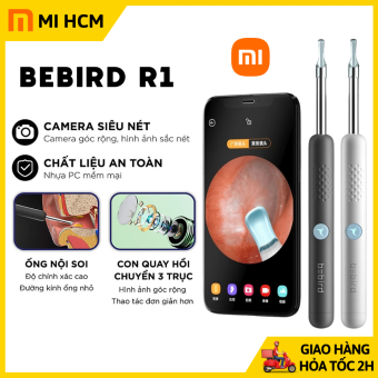Dụng cụ lấy ráy tai nội soi Xiaomi Bebird R1, máy lấy ráy tai thông minh có đèn kèm camera kết nối điện thoại xem qua app, lấy ráy tai Xiaomi Bebird R1 có đèn kèm camera xem hình siêu nét, máy nội soi tai Xiaomi, camera nội soi tai cao cấp