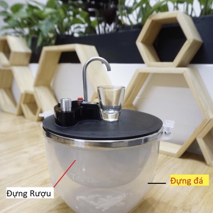 Bình rót rượu tự động, máy rót rượu tự động, bình rót rượu cảm ứng, máy rót rượu cảm ứng, bát ướp rượu lạnh thông minh siêu hot